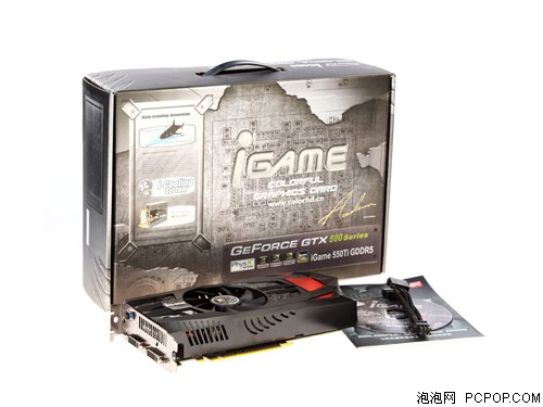 七彩虹iGame550Ti 烈焰战神U D5 2048M R50显卡 