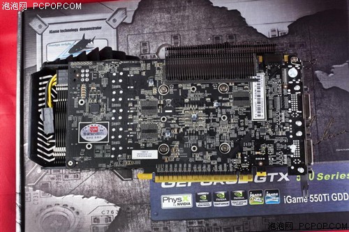 七彩虹iGame GTX550TI烈焰战神X D5 1024M显卡 