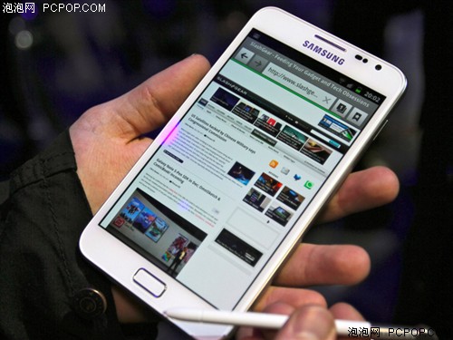 三星i9220 Galaxy Note(白色版)手机 