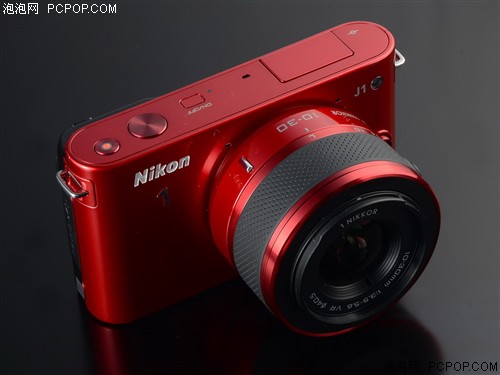 尼康J1套机(10-30mm VR) 粉色数码相机 