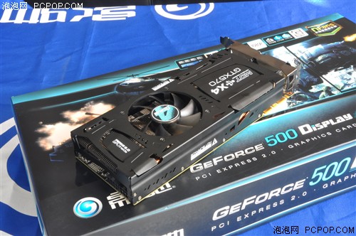 影驰GTX570 四星黑将显卡 