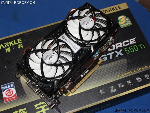 斯博科GTX550Ti 1024D5MH AC显卡 