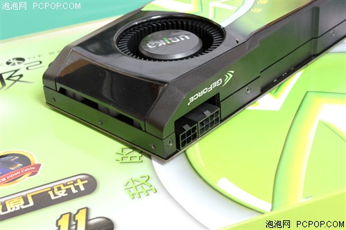 双敏(UNIKA)无极2 GTX580 DDR5(3G)黄金版显卡 