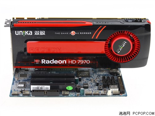 双敏无双 HD7970 DDR5 (3G)黄金版显卡 