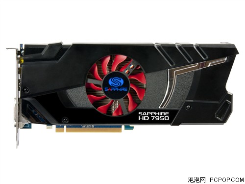 蓝宝HD7950 3G GDDR5 白金版显卡 