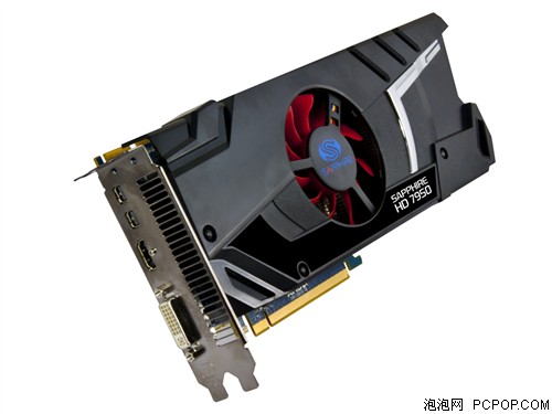 蓝宝HD7950 3G GDDR5 白金版显卡 