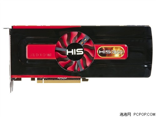 HIS7950 Fan 3GB GDDR5显卡 