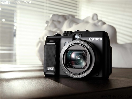 佳能G1 X 数码相机 黑色(1430万像素 3英寸可旋转液晶屏 4倍光学变焦 28mm广角)数码相机 