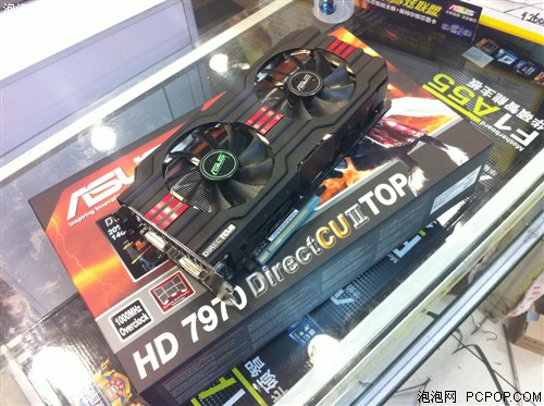 华硕HD7970-DC2T-3GD5显卡 