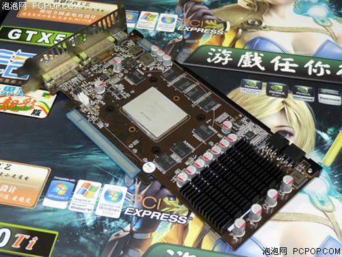 铭鑫视界风 GTX 560 Ti-1GBD5 靓彩版显卡 