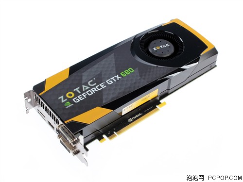 索泰(Zotac)GTX680-2GD5极速版显卡 