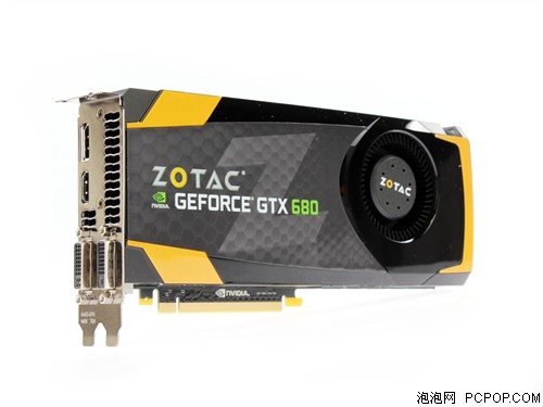 索泰(Zotac)GTX680-2GD5极速版显卡 