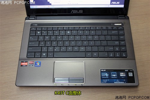 华硕K43EI245SD-SL笔记本 