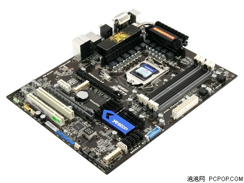 盈通蓝派 Z77主板 