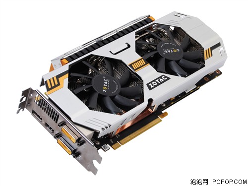 索泰(Zotac)GTX670-2GD5至尊版显卡 