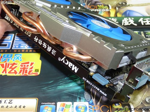 铭鑫视界风 GTX560SE-1GBD5 炫彩版显卡 