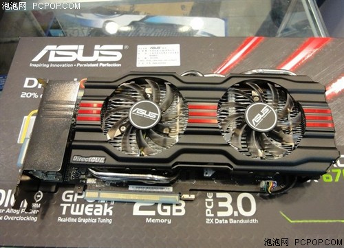 华硕GTX670 DirectCU II TOP显卡 