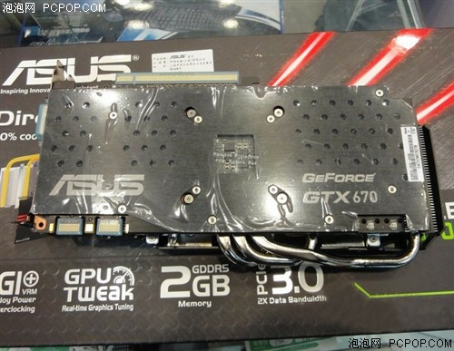 华硕GTX670 DirectCU II TOP显卡 