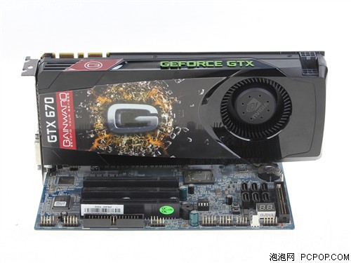 耕昇GTX670赵云版显卡 