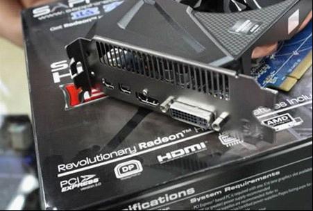 蓝宝HD 7750 1G GDDR5 白金版显卡 