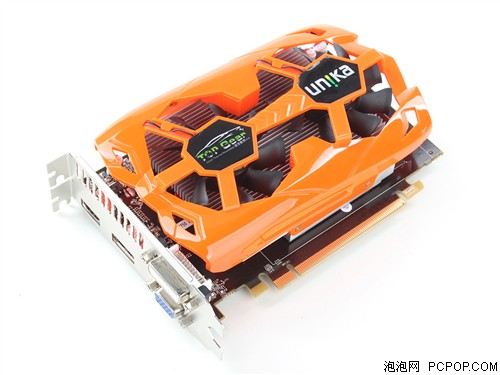 双敏火旋风2 HD7750 DDR5 白金版显卡 