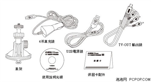 AbeeV31行车记录仪 