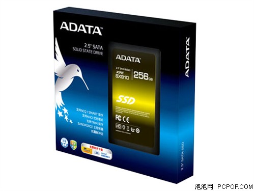 威刚XPG SX910(256G)固态硬盘SSD 