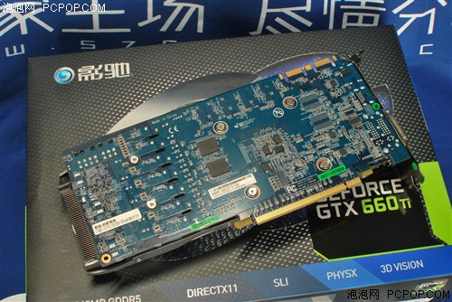 影驰GTX660Ti四星黑将显卡 