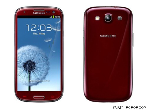 三星Galaxy S3 i9300 16G联通3G手机(宝石红)WCDMA/GSM非合约机手机 