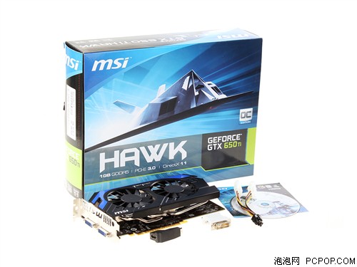 msi微星N650Ti Hawk显卡 