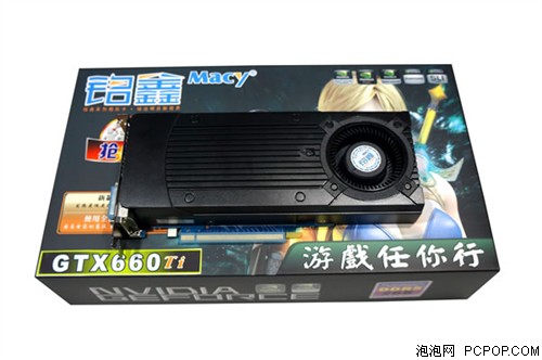 铭鑫视界风 GTX660TI -2GBD5 抢鲜版显卡 