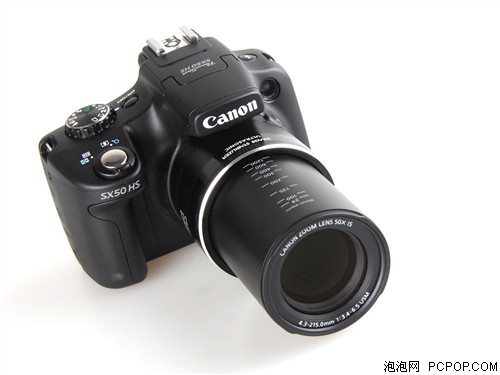 佳能SX50 HS 数码相机 黑色(1210万像素 2.8英寸旋转液晶屏 50倍光学变焦 24mm广角)数码相机 