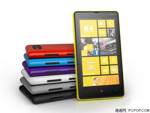 诺基亚Lumia 820 3G手机(黄色)WCDMA/GSM手机 