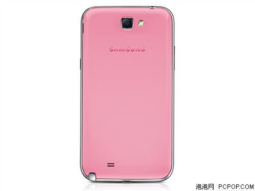 三星N7102 粉色手机 