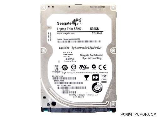 希捷(Seagate)SSHD 500G(ST500LM000)硬盘 