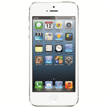 苹果iPhone5 16G联通3G手机(白色)WCDMA/GSM港版原封未激活手机 