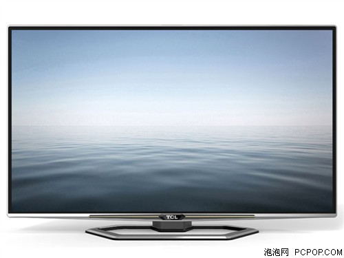 TCL云晰 L55E5690A-3D 55英寸3D网络智能4K云电视(银色)液晶电视 