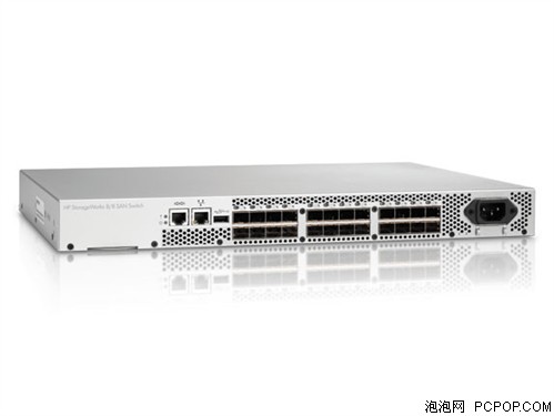 惠普8/24 16个光纤端口全启用基础SAN交换机(AM868B)SAN网络存储 