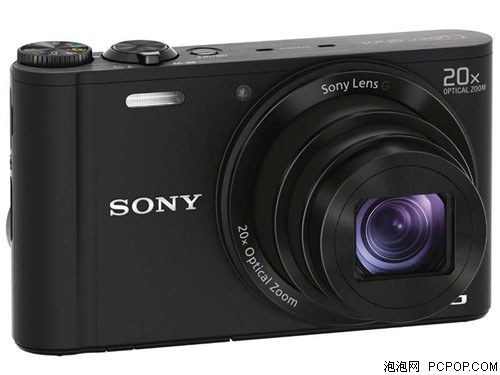 索尼WX300 数码相机 黑色(1820万像素 3英寸液晶屏 20倍光学变焦 WiFi传输)数码相机 