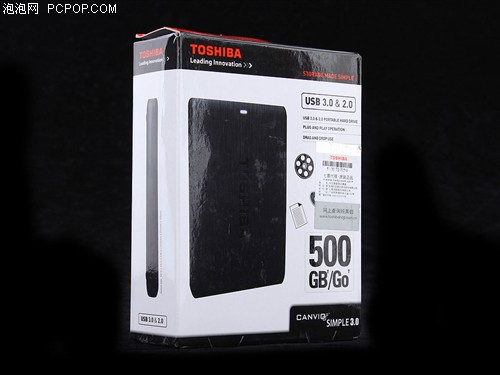 东芝恺乐SIMPLE星礴(500G)移动硬盘 