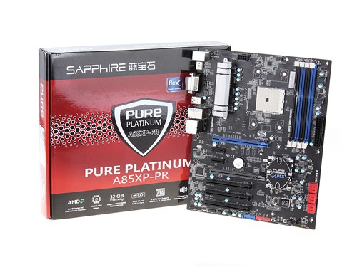 蓝宝石(Sapphire)PURE PLATINUM A85XP-PR(PT-F2A85XP-PR)主板 