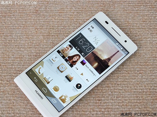 华为(Huawei)P6 移动3G手机(阿尔卑斯白)TD-SCDMA/GSM非合约机手机 
