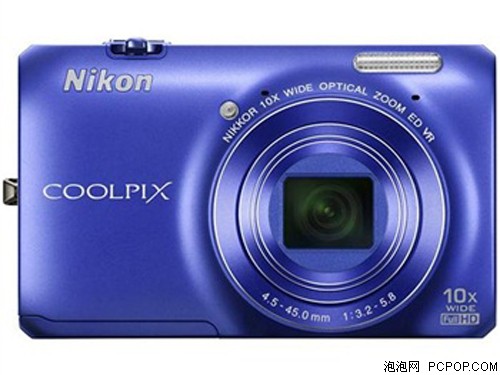 尼康S6300 蓝色数码相机 