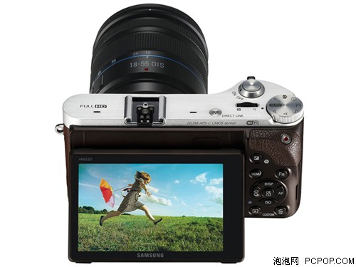 三星NX300套机(18-55mm) 白色数码相机 