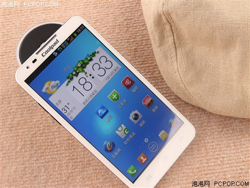 酷派5950千元双待王 3G手机(白色)CDMA2000/GSM双卡双待手机 