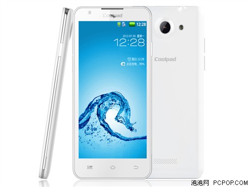 酷派(Coolpad)5891 电信3G手机(白色)CDMA2000/CDMA非合约机手机 