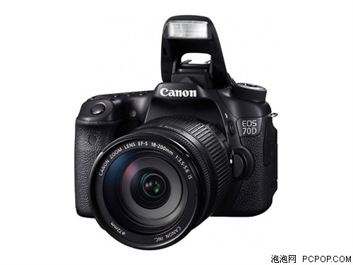 佳能EOS 70D 单反套机(EF-S 18-135mm f/3.5-5.6 IS STM 镜头)数码相机 