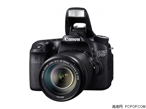 佳能EOS 70D 单反套机(EF-S 18-135mm f/3.5-5.6 IS STM 镜头)单反相机 