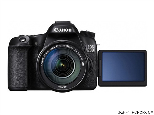 佳能EOS 70D 单反套机(EF-S 18-135mm f/3.5-5.6 IS STM 镜头)单反相机 