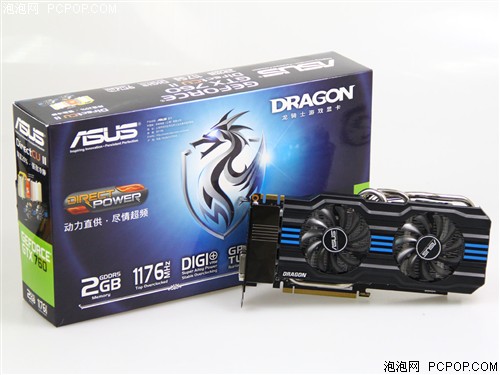 华硕Dragon GTX760-DC2T-2GD5显卡 